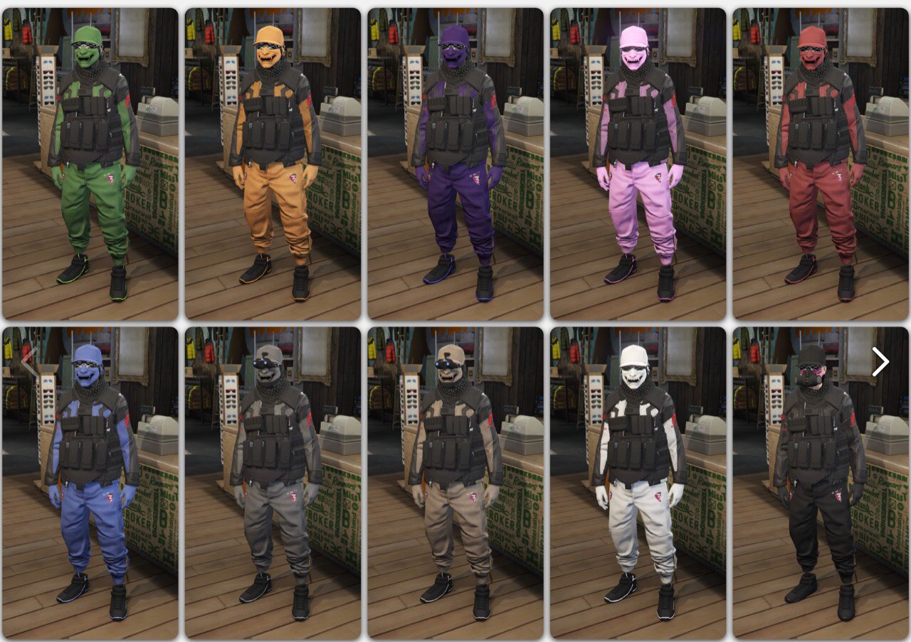 10 Modded outfits F